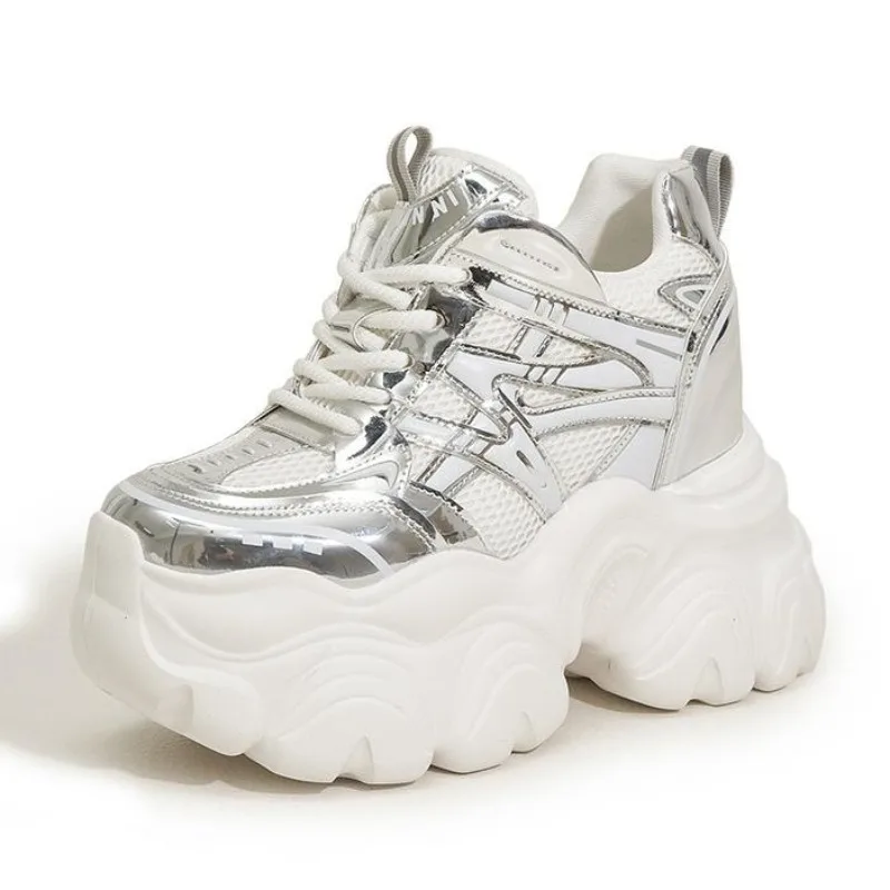 10CM High Platform Women Shoes 2025 Summer Autumn Casual Sports Shoes Ladies Mesh Chunky Sneakers Breathable Outdoor Shoes Woman
10CM High Platform Women Shoes 2025 Summer Autumn Casual Sports Shoes Ladies Mesh Chunky Sneakers Breathable Outdoor Shoes Woman