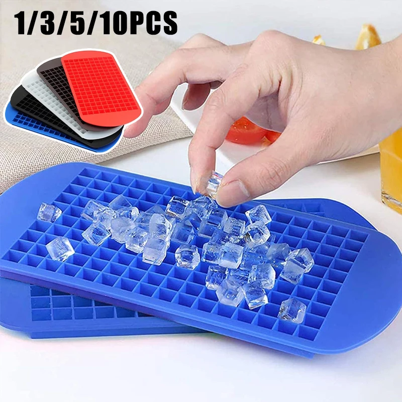 Ice Cube Trays Silicone Stackable Crushed Ice Mold 160 Tiny Cubes Easy Release for Cocktails Smoothies BPA Free Party Supplies
Ice Cube Trays Silicone Stackable Crushed Ice Mold 160 Tiny Cubes Easy Release for Cocktails Smoothies BPA Free Party Supplies