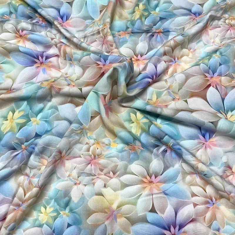 Viral Ice Crystal 5D Iridescent Xiangyun Satin Digital Print Cotton Rayon Blend Soft Eco-Friendly Fabric Pajamas Qipao Dresses
Viral Ice Crystal 5D Iridescent Xiangyun Satin Digital Print Cotton Rayon Blend Soft Eco-Friendly Fabric Pajamas Qipao Dresses