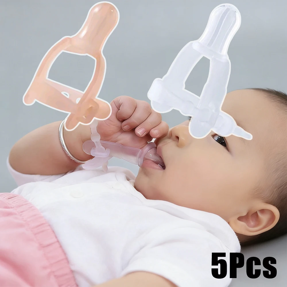 Набор из 5 регулируемых мягких силиконовых накладок для защиты пальцев от сосания, аксессуары для ухода за детскими пальцами
Набор из 5 регулируемых мягких силиконовых накладок для защиты пальцев от сосания, аксессуары для ухода за детскими пальцами