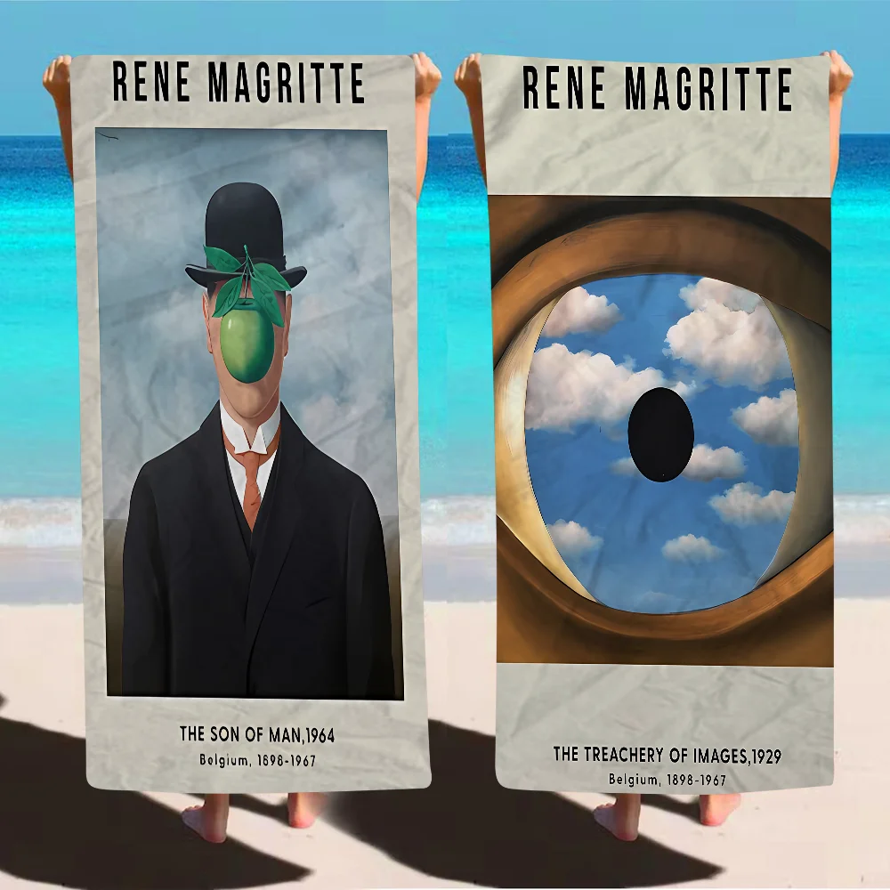Art Rene Magritte Painter Cartoon Beach Towel Cute Kawaii Room Decor Bath Girls Children Hand Towels For Bathroom Shower
Art Rene Magritte Painter Cartoon Beach Towel Cute Kawaii Room Decor Bath Girls Children Hand Towels For Bathroom Shower