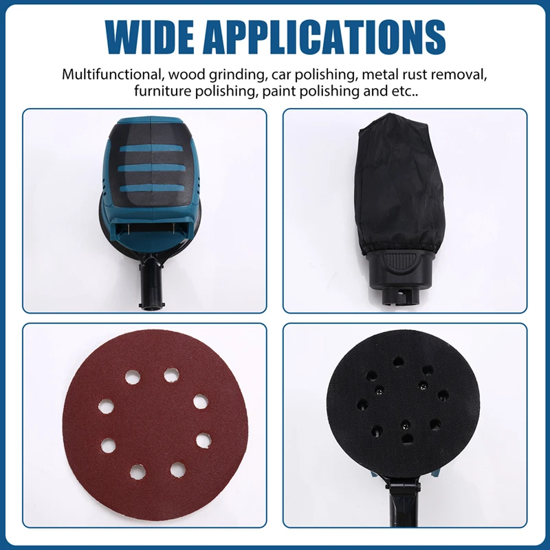 For Makita 18V Battery Cordless Polishing Machine 125Mm Wood Grinder Metal Car Waxing Polishing Machine Wood Grinder
For Makita 18V Battery Cordless Polishing Machine 125Mm Wood Grinder Metal Car Waxing Polishing Machine Wood Grinder