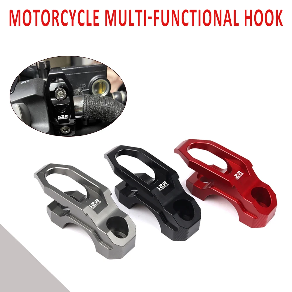 Motorcycle For HONDA XADV 750 ADV 350 PCX 160 Helmet Hook Aluminum Mount Scooter Holder Bag Hanger Multi-functional Hook
Motorcycle For HONDA XADV 750 ADV 350 PCX 160 Helmet Hook Aluminum Mount Scooter Holder Bag Hanger Multi-functional Hook