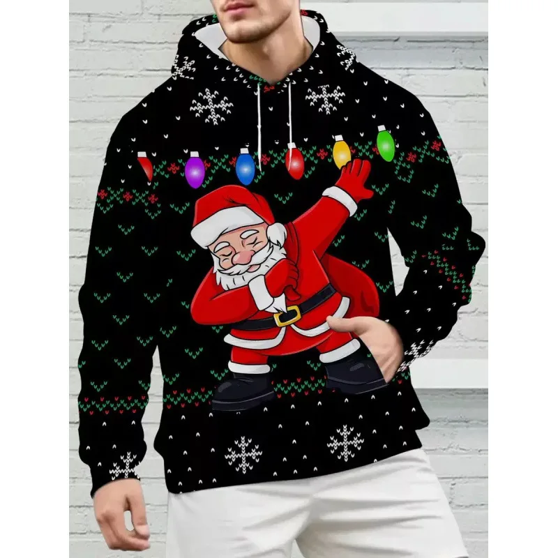 Men's Christmas Hoodies Funny Santa Claus Pattern Print Sweatshirt Spring And Autumn Thin Casual Sportswear Street Harajuku Tops
Men's Christmas Hoodies Funny Santa Claus Pattern Print Sweatshirt Spring And Autumn Thin Casual Sportswear Street Harajuku Tops
