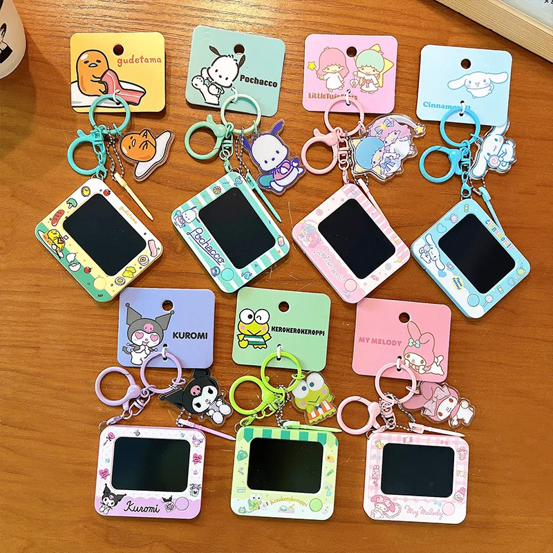 Sanrio Kuromi Eraser Keychain Bapa Pendant Cinnamoroll Melody Couple Car Keychain Decoration Keyring Christmas Birthday Gifts
Sanrio Kuromi Eraser Keychain Bapa Pendant Cinnamoroll Melody Couple Car Keychain Decoration Keyring Christmas Birthday Gifts