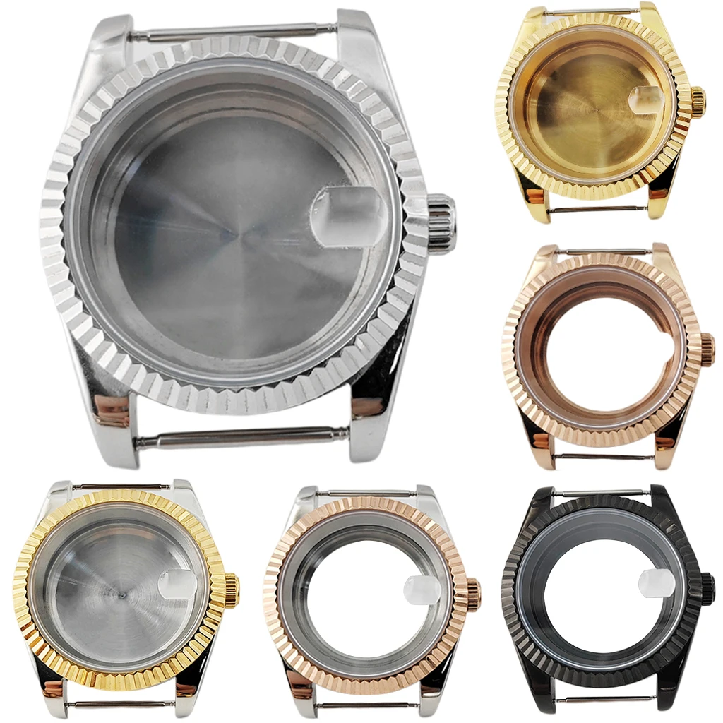 Watch Case 36mm 39mm Sapphire Glass Stainless Steel For NH35 NH36 ETA2824 PT5000 ST2130 Watches Automatic Movement Accessory
Watch Case 36mm 39mm Sapphire Glass Stainless Steel For NH35 NH36 ETA2824 PT5000 ST2130 Watches Automatic Movement Accessory