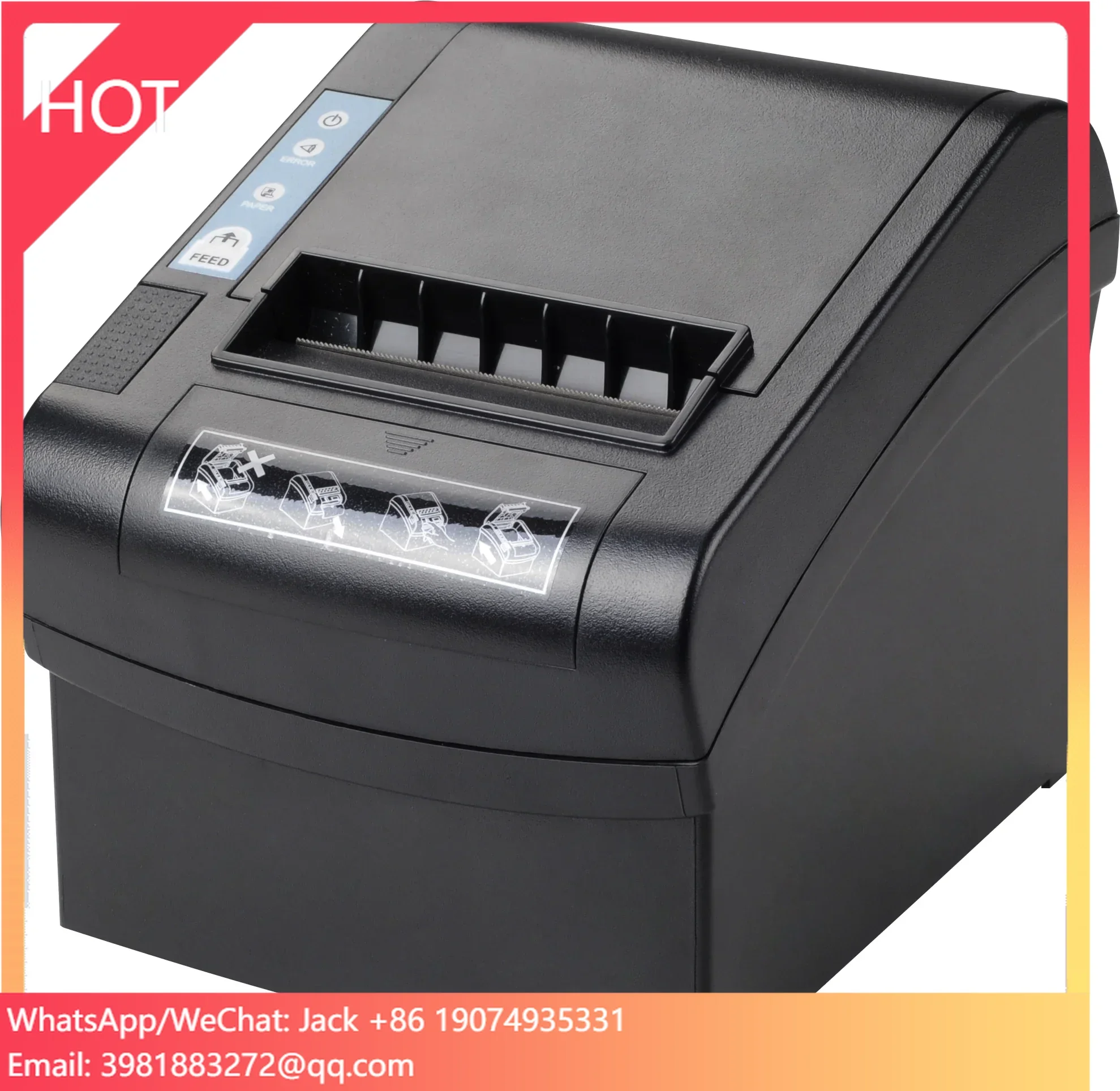NETUM Popular Ticket Thermal Pos Printer 80mm Thermal Printer Receipt WIFI Thermal Printer
NETUM Popular Ticket Thermal Pos Printer 80mm Thermal Printer Receipt WIFI Thermal Printer