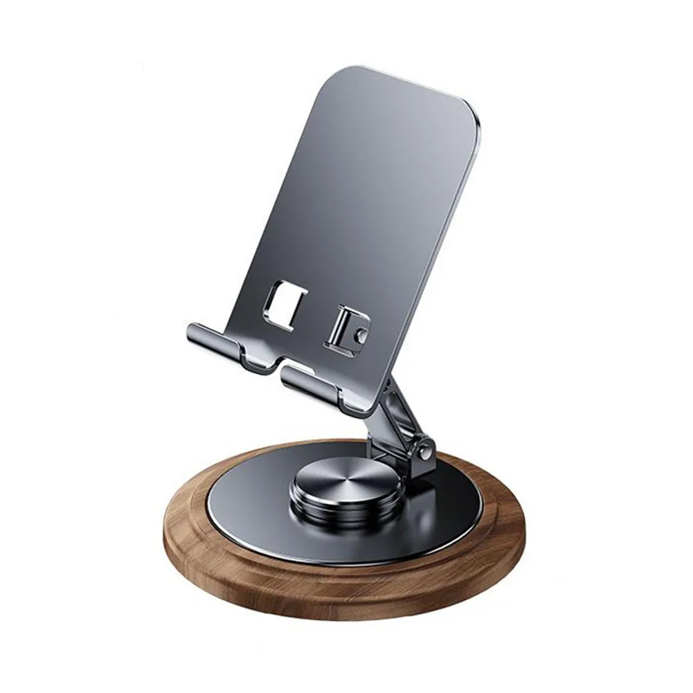 Phone Stand with Full Rotation Feature and Minimal Footprint Designed for Smartphones and Tablets on Work Desks
Phone Stand with Full Rotation Feature and Minimal Footprint Designed for Smartphones and Tablets on Work Desks