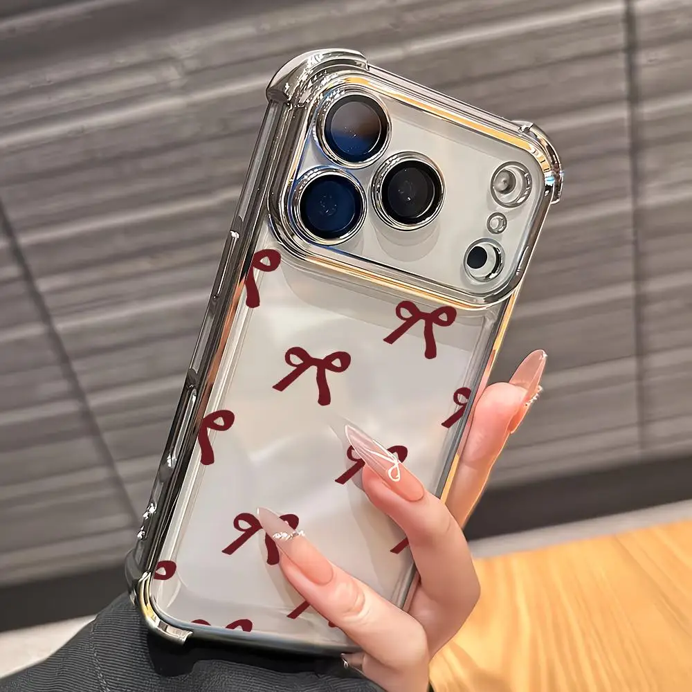 Chinese red bow pattern phone case suitable for iPhone 17 16 15 14 13 12 11 Pro/Max/Plus anti drop and shockproof back cover
Chinese red bow pattern phone case suitable for iPhone 17 16 15 14 13 12 11 Pro/Max/Plus anti drop and shockproof back cover