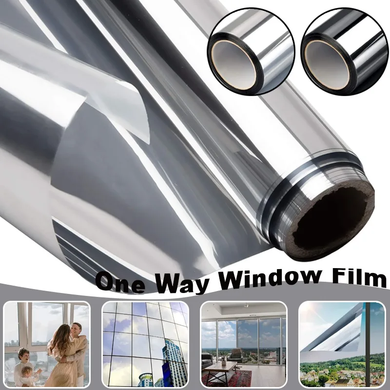 Easy install One Way Window Film Privacy Window Sticker Thermal Insulation UV Blocking Light-Permeable Opaque for Home & Office
Easy install One Way Window Film Privacy Window Sticker Thermal Insulation UV Blocking Light-Permeable Opaque for Home & Office