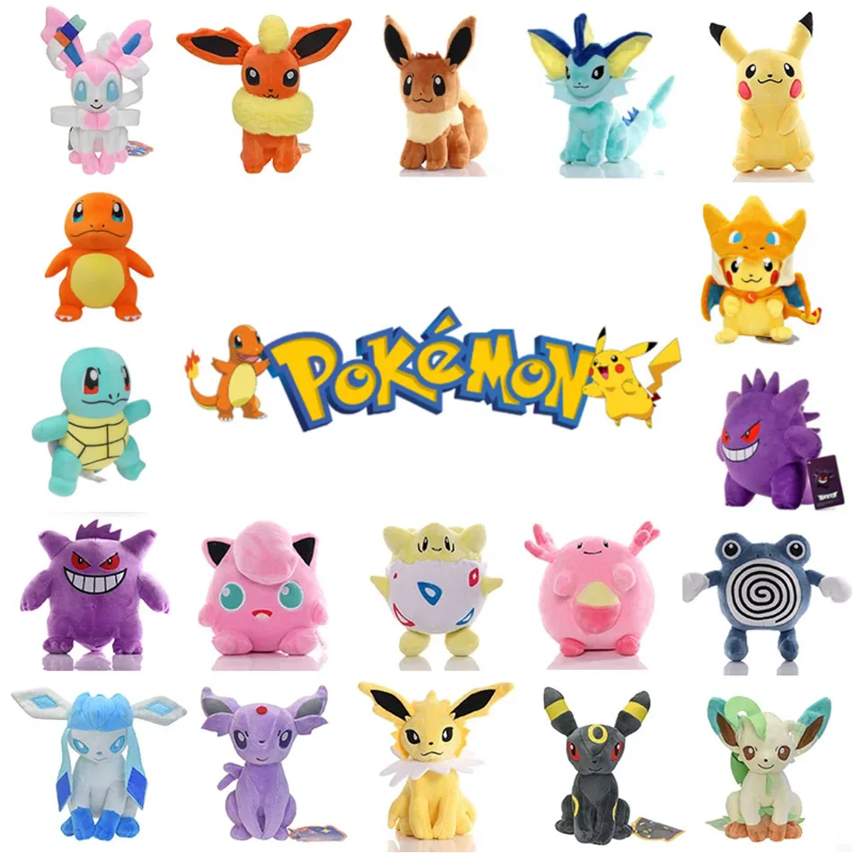 20cm Pokemon Flareon Vaporeon Jolteon Plush Toy Cute Anime Pokemon Umbreon Sylveon Espeon Stuffed Toy Christmas Gifts Room Decor
20cm Pokemon Flareon Vaporeon Jolteon Plush Toy Cute Anime Pokemon Umbreon Sylveon Espeon Stuffed Toy Christmas Gifts Room Decor