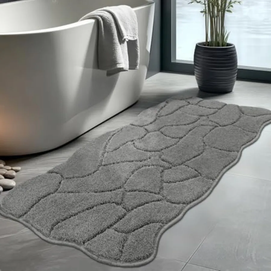 Большие коврики для ванной комнаты 22x47 дюймов, длинные нескользящие мягкие впитывающие и быстросохнущие коврики из микрофибры для ванной
Большие коврики для ванной комнаты 22x47 дюймов, длинные нескользящие мягкие впитывающие и быстросохнущие коврики из микрофибры для ванной