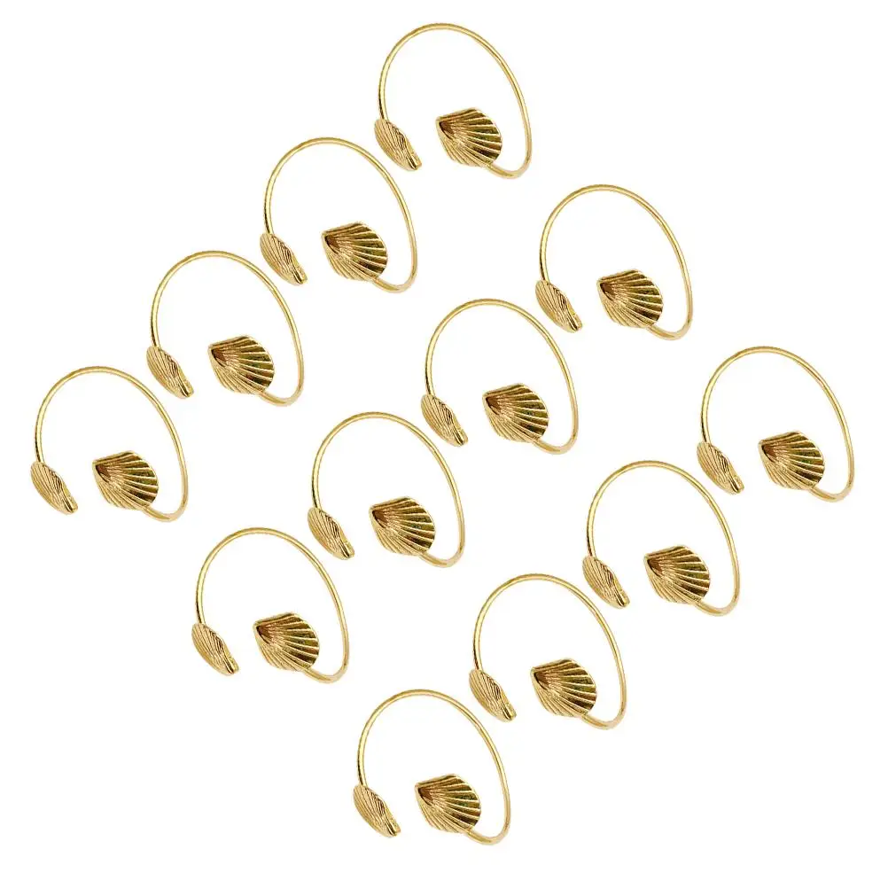 12 Pcs Napkin Rings Shell Design Elegant Tableware Adornments Wedding Decorations Napkin Holder Clasp Serviette 
12 Pcs Napkin Rings Shell Design Elegant Tableware Adornments Wedding Decorations Napkin Holder Clasp Serviette
