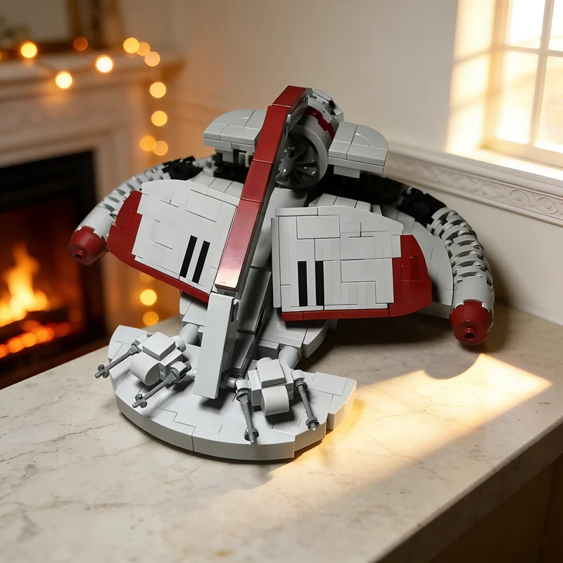 379pcs MOC Star Battle Swamp Speeder Model Building Blocks Toys Architecture Creative Idea Education Brick Festival Gift
379pcs MOC Star Battle Swamp Speeder Model Building Blocks Toys Architecture Creative Idea Education Brick Festival Gift
