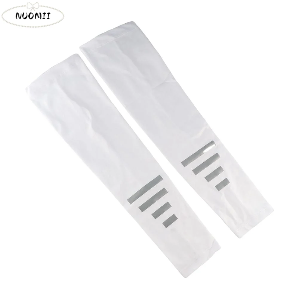 Fluorescent Reflective Arm Warmers Spandex/Elastane Black Ice Silk Sleeves Armguards Cuff White UV Protection Arm Covers Summer
Fluorescent Reflective Arm Warmers Spandex/Elastane Black Ice Silk Sleeves Armguards Cuff White UV Protection Arm Covers Summer