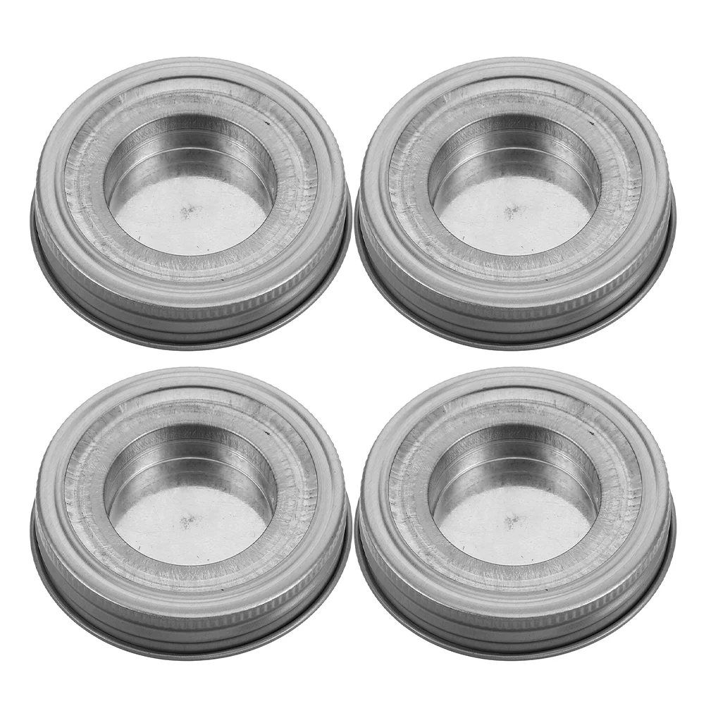 Jar Cover Metal Lids for Tea Light Holder Canning Regular Mouth Supplies Tealight Holders Lights
Jar Cover Metal Lids for Tea Light Holder Canning Regular Mouth Supplies Tealight Holders Lights