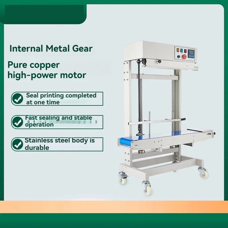 FRD-1000 Fully Automatic Continuous Sealing Machine for Plastic Film, Aluminum Foil Bags, and Kraft Paper Bags
FRD-1000 Fully Automatic Continuous Sealing Machine for Plastic Film, Aluminum Foil Bags, and Kraft Paper Bags
