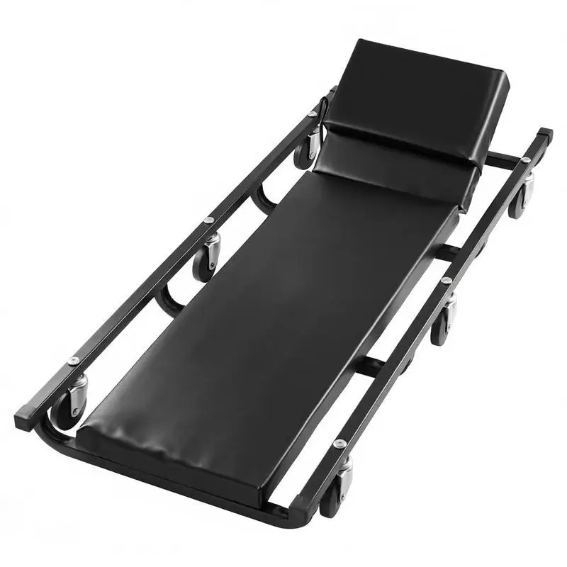 Automotive Rolling Trolley 40-Inch For Garages Repair Shops DIY Projects, 300 lbs Capacity Heavy Duty Steel Frame Adjustable Cushioned Headrest 6 Casters Low Profile Design
Automotive Rolling Trolley 40-Inch For Garages Repair Shops DIY Projects, 300 lbs Capacity Heavy Duty Steel Frame Adjustable Cushioned Headrest 6 Casters Low Profile Design