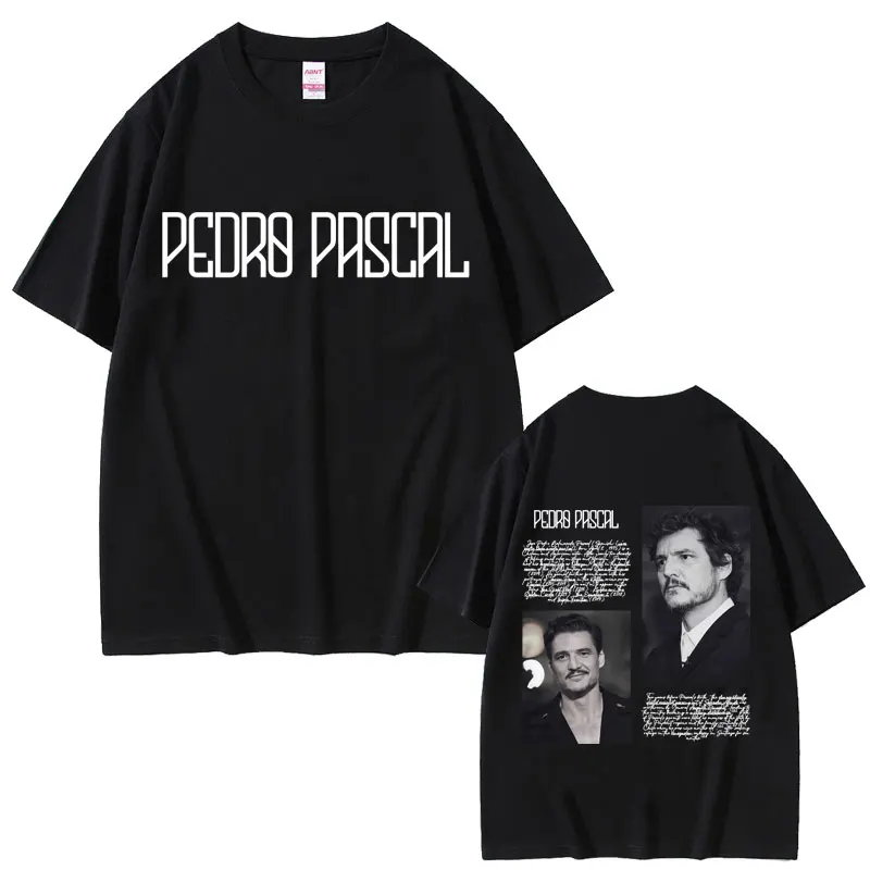 Pedro Pascal Graphic T-shirt Men Women Clothing Casual 100% Coton Vintage Short Sleeve T Shirt Male Fashion Oversized Streetwear
Pedro Pascal Graphic T-shirt Men Women Clothing Casual 100% Coton Vintage Short Sleeve T Shirt Male Fashion Oversized Streetwear