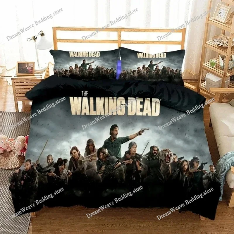 The Walking Dead Duvet Cover Anime Cartoon Bedding Set Adult Boys Girls Bedroom Decoration Kids Gift Single Double King Size963
The Walking Dead Duvet Cover Anime Cartoon Bedding Set Adult Boys Girls Bedroom Decoration Kids Gift Single Double King Size963