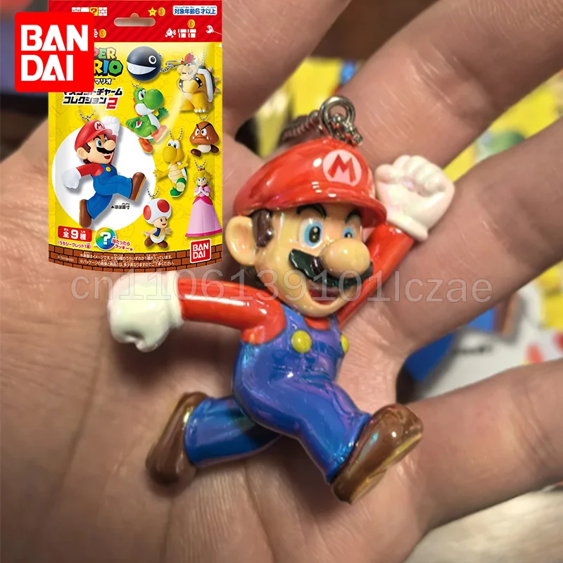In Stock Bandai Original Shokugan Super Mario Anime Figure Mario Peach Yoshi Toad Keychain Charm Collectible Series 2 Toy Gift
In Stock Bandai Original Shokugan Super Mario Anime Figure Mario Peach Yoshi Toad Keychain Charm Collectible Series 2 Toy Gift