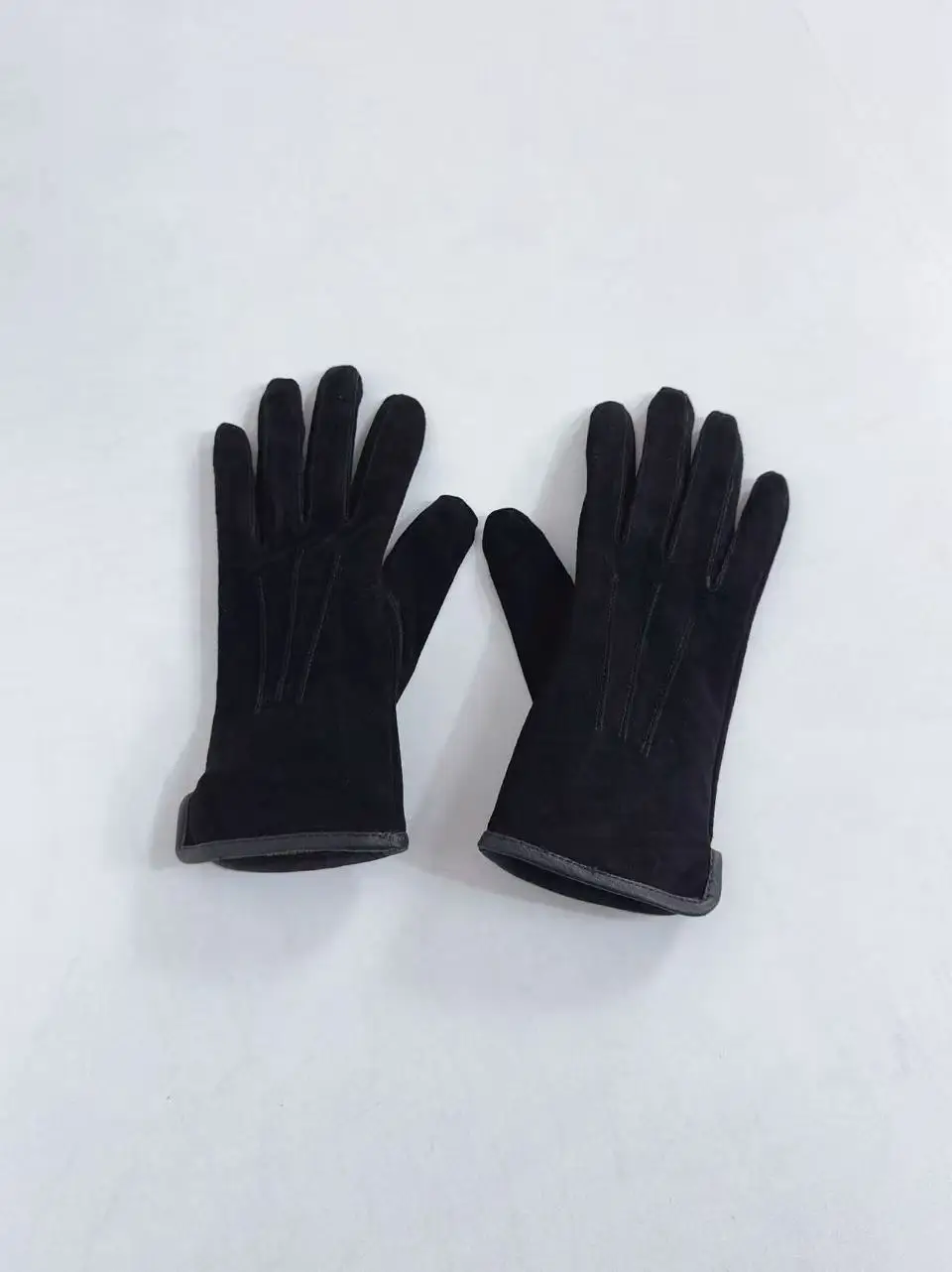 Simple Style Soft Pig Suede Leather Gloves Women's Autumn Winter Warm Fashionable Fingerless Gloves Pure Color Elegant
Simple Style Soft Pig Suede Leather Gloves Women's Autumn Winter Warm Fashionable Fingerless Gloves Pure Color Elegant