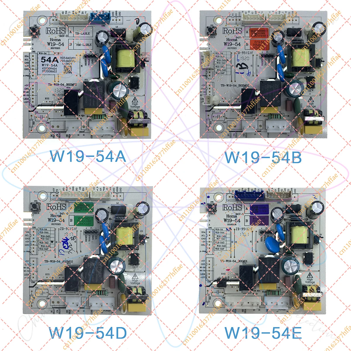 W19-54A/B/C/D/E/F/G Refrigerator Main PCB – Power Control Board for Candy Super General Frigidaire Fridge Replacement Part
W19-54A/B/C/D/E/F/G Refrigerator Main PCB – Power Control Board for Candy Super General Frigidaire Fridge Replacement Part