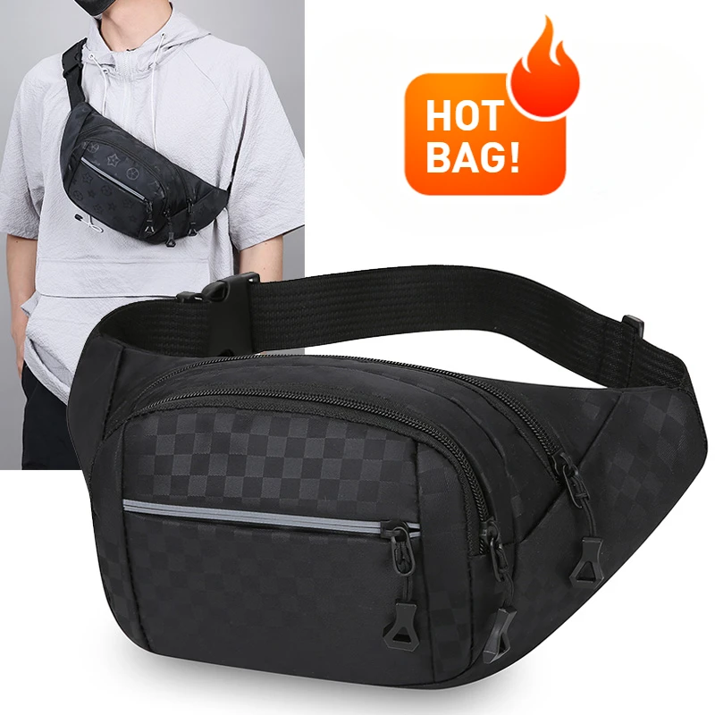 Large Capacity Lightweight and Fashionable Crossbody Bag,lightweight Men's Waist Bag,new Multi Pattern Single Shoulder Chest Bag
Large Capacity Lightweight and Fashionable Crossbody Bag,lightweight Men's Waist Bag,new Multi Pattern Single Shoulder Chest Bag