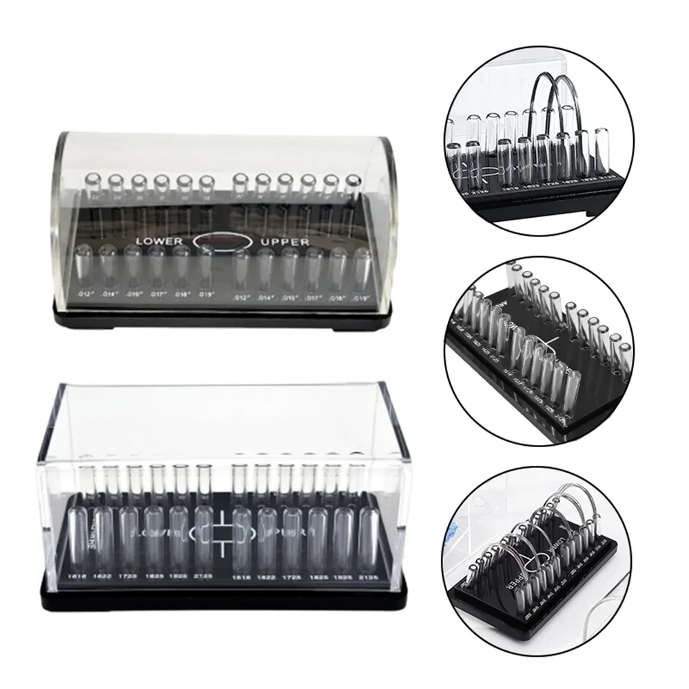 Dental Orthodontic Arch Wire Organizer Acrylic Storage Box For Round & Rectangular Arches Wires Placing Storage Box Case
Dental Orthodontic Arch Wire Organizer Acrylic Storage Box For Round & Rectangular Arches Wires Placing Storage Box Case