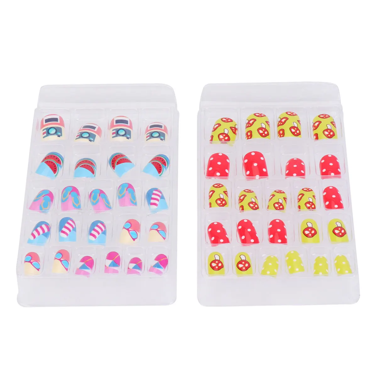 2 Packs Manicures Patch Adhesive Nail Decals Fake Decoration Sticker 's Art
2 Packs Manicures Patch Adhesive Nail Decals Fake Decoration Sticker 's Art