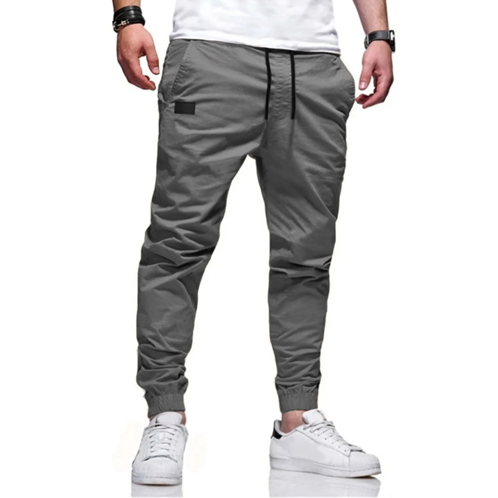 Men Casual Pants Fashion Mid Waist Pencil Solid Pocket Full Length Man Y2k Clothing Gym Work Trousers Pantalones Streetwear
Men Casual Pants Fashion Mid Waist Pencil Solid Pocket Full Length Man Y2k Clothing Gym Work Trousers Pantalones Streetwear