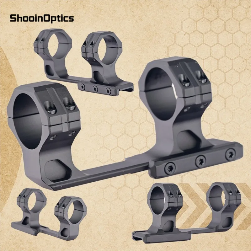 Shooin Optics Single Piece Long Cantilever Scope Mount 30mm Rings Full Aluminum CNC Machined For 20mm Picatinny Rail Base
Shooin Optics Single Piece Long Cantilever Scope Mount 30mm Rings Full Aluminum CNC Machined For 20mm Picatinny Rail Base