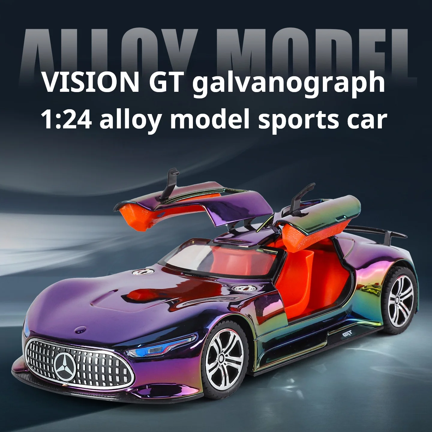 1: 24 Vision GT Fast and Furious Alloy Car Model Diecasts Toy With Sound and Light Vehicles Decoration Toys For Kids Gift
1: 24 Vision GT Fast and Furious Alloy Car Model Diecasts Toy With Sound and Light Vehicles Decoration Toys For Kids Gift