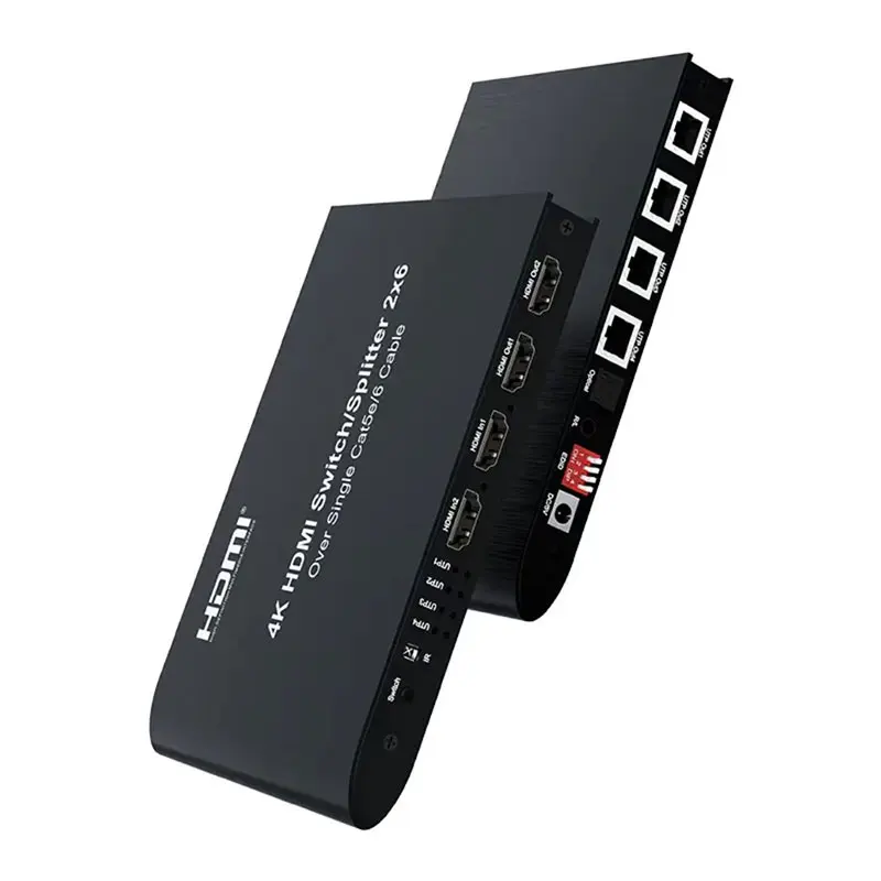 4K, 30 Гц, 100 м, 2x6, HDMI-совместимый, I-удлинитель, разветвитель, расширение Ethernet, передатчик, 2 входа, 4 канала, порт Ethernet RJ45
4K, 30 Гц, 100 м, 2x6, HDMI-совместимый, I-удлинитель, разветвитель, расширение Ethernet, передатчик, 2 входа, 4 канала, порт Ethernet RJ45