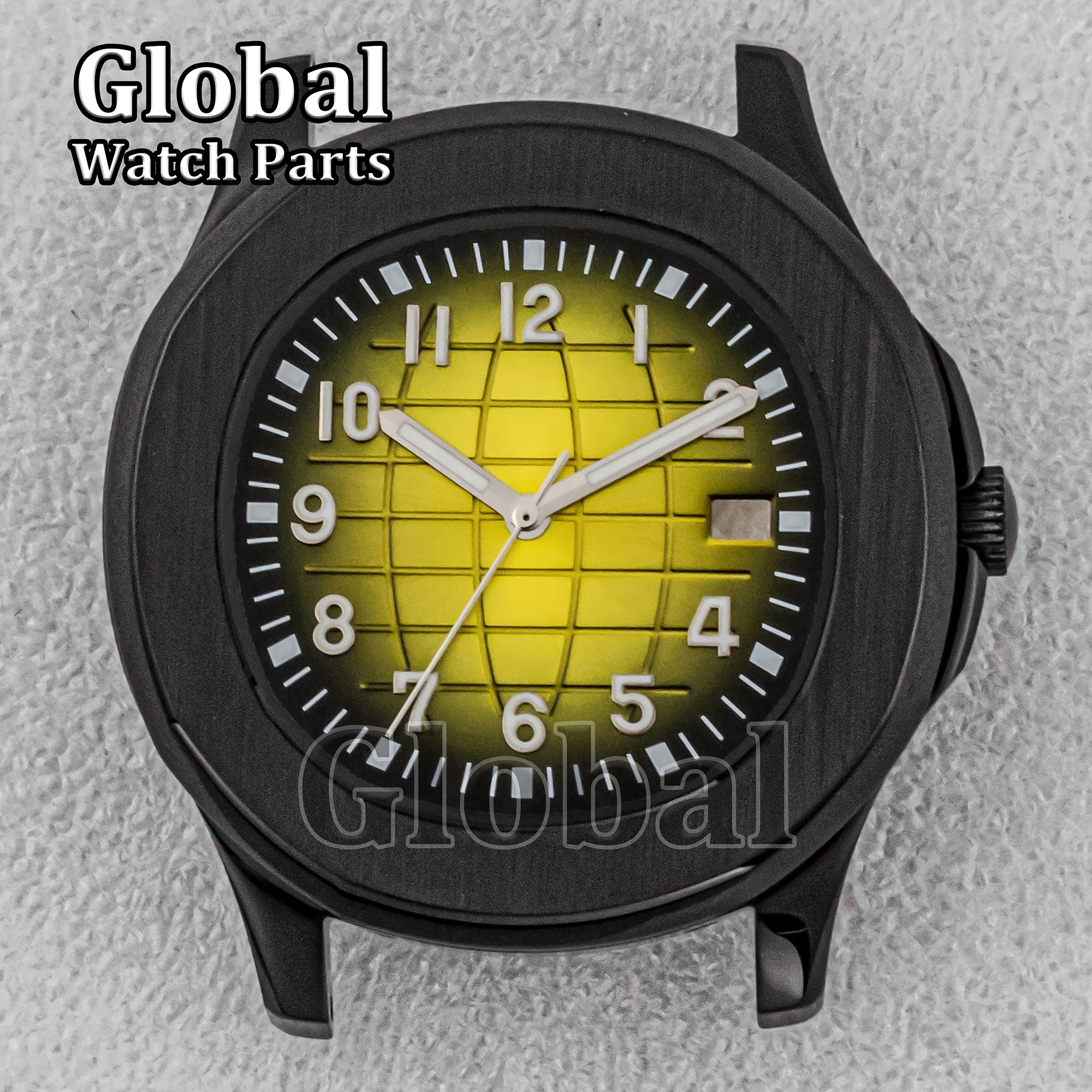 for AQUANAUT Nautilus Watch Case Stainless Steel Black 42mm Men's Watch Case Dive 50m Waterproof Glass Bottom Watch Accessories
for AQUANAUT Nautilus Watch Case Stainless Steel Black 42mm Men's Watch Case Dive 50m Waterproof Glass Bottom Watch Accessories