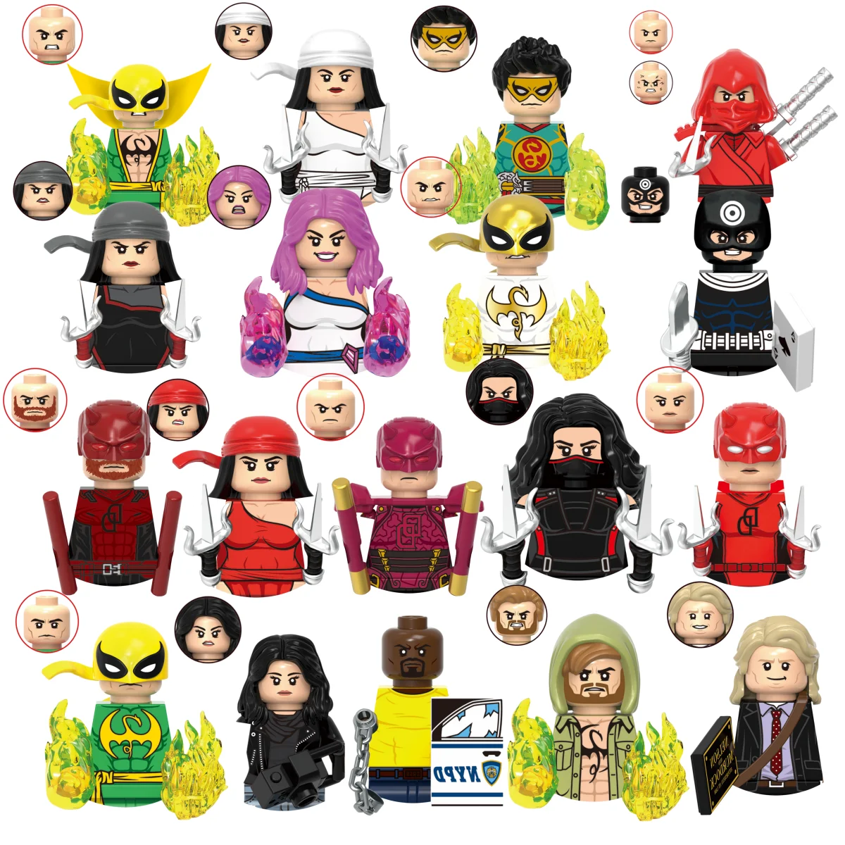 Blind Box Mini Building Blocks G0197 Figures Big Goblin Spiderman Iron Man Venom Captain Hawk Deadpool Armor Christmas Gifts Toy
Blind Box Mini Building Blocks G0197 Figures Big Goblin Spiderman Iron Man Venom Captain Hawk Deadpool Armor Christmas Gifts Toy