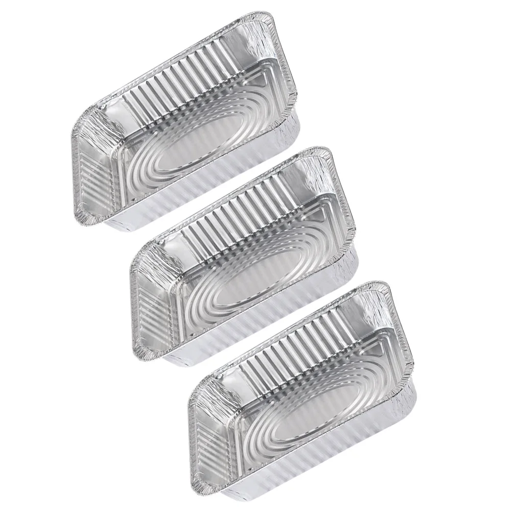 3 Pcs Grilled Fish Box Aluminum Foil Containers Lids Roaster Pans Tin Disposable BBQ Food Storage Baking Outdoor Indoor Party
3 Pcs Grilled Fish Box Aluminum Foil Containers Lids Roaster Pans Tin Disposable BBQ Food Storage Baking Outdoor Indoor Party