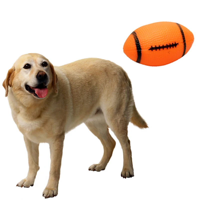 Pet Dogs Toys Sounding Chewing Squeaky Toy for Dogs Puppies Football Soccer Dogs Ball Training Rugby 1pc
Pet Dogs Toys Sounding Chewing Squeaky Toy for Dogs Puppies Football Soccer Dogs Ball Training Rugby 1pc