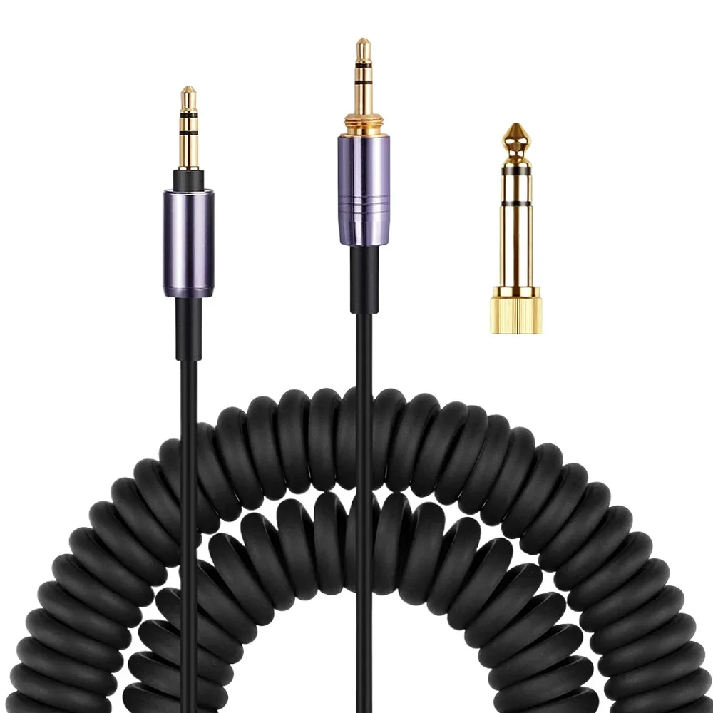 Spring Relief Coiled Cable for Audio Technica ATH MSR7NC AR 3 5 BT MSR7 ATH-AR5iS ATH-AR5BT Headphone Cables Cords
Spring Relief Coiled Cable for Audio Technica ATH MSR7NC AR 3 5 BT MSR7 ATH-AR5iS ATH-AR5BT Headphone Cables Cords