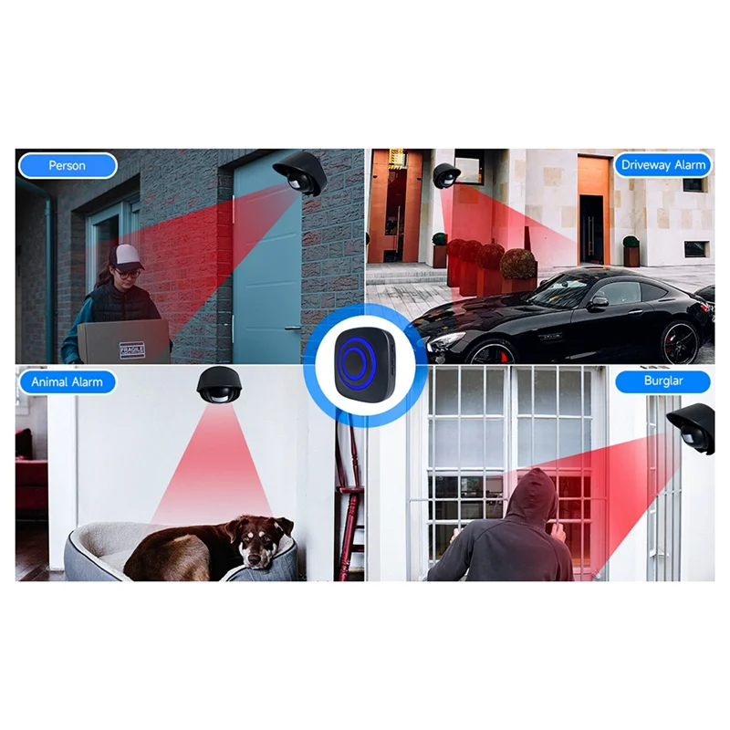 ABKI-1Set, дверной звонок для входа, посетителей, дверной звонок, сигнализация AC110-240V, беспроводной датчик движения, пластик (B), вилка европейского стандарта
ABKI-1Set, дверной звонок для входа, посетителей, дверной звонок, сигнализация AC110-240V, беспроводной датчик движения, пластик (B), вилка европейского стандарта