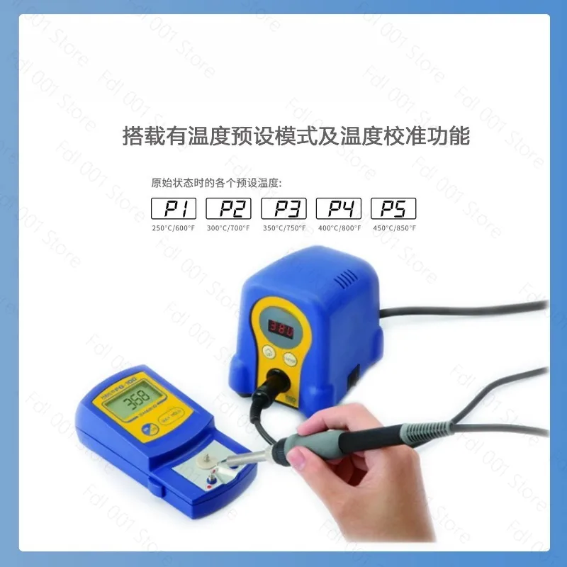 Original HA-KKO FX-888D Digital ESD Soldering Station 70W Adjustable Temperature High Quality Mobile Phone SMD PCB Repair tools
Original HA-KKO FX-888D Digital ESD Soldering Station 70W Adjustable Temperature High Quality Mobile Phone SMD PCB Repair tools