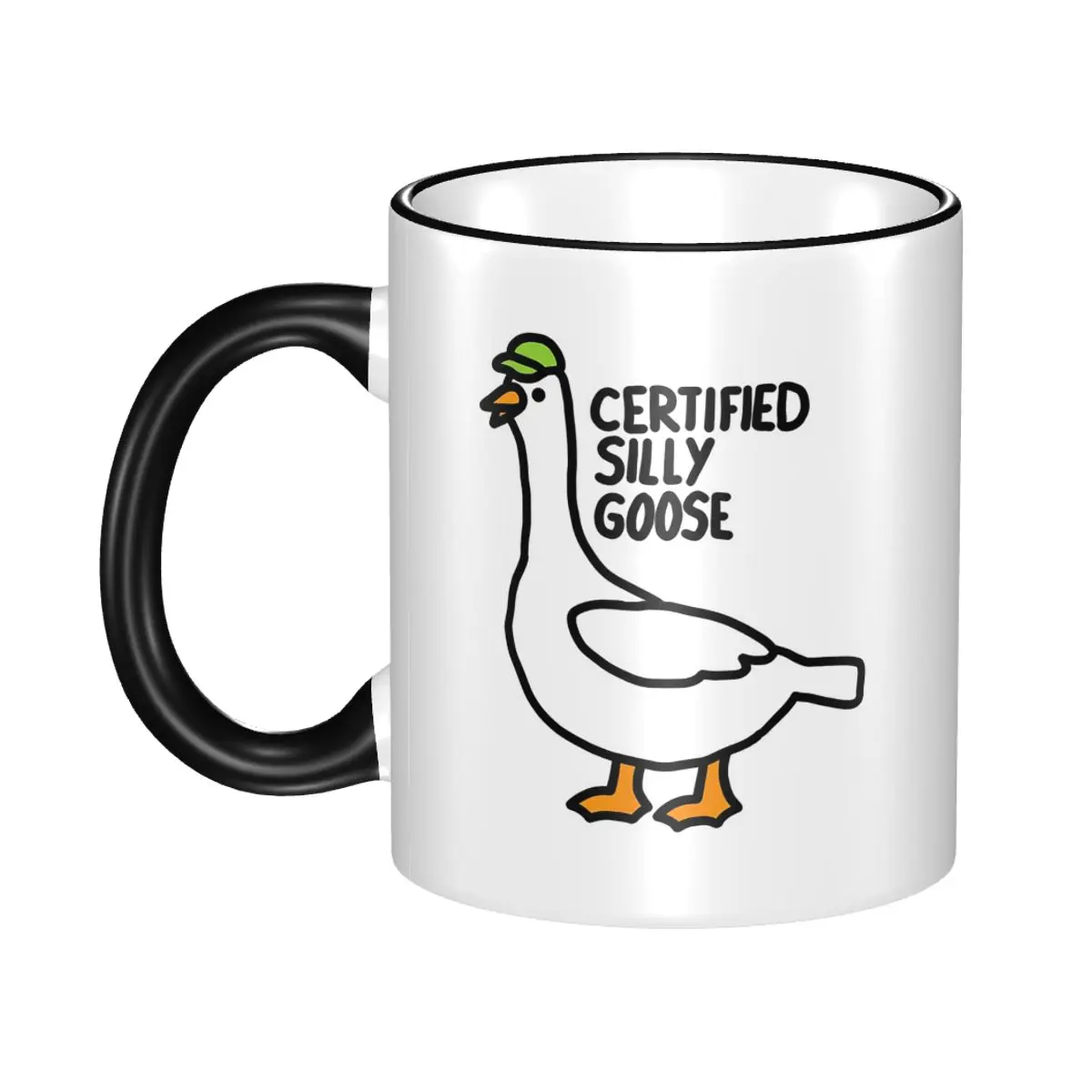 Certified Silly Goose Mug Funny Ceramic Coffee Cups Tea Mugs Milk Cup Drinkware Gift for Woman Man
Certified Silly Goose Mug Funny Ceramic Coffee Cups Tea Mugs Milk Cup Drinkware Gift for Woman Man