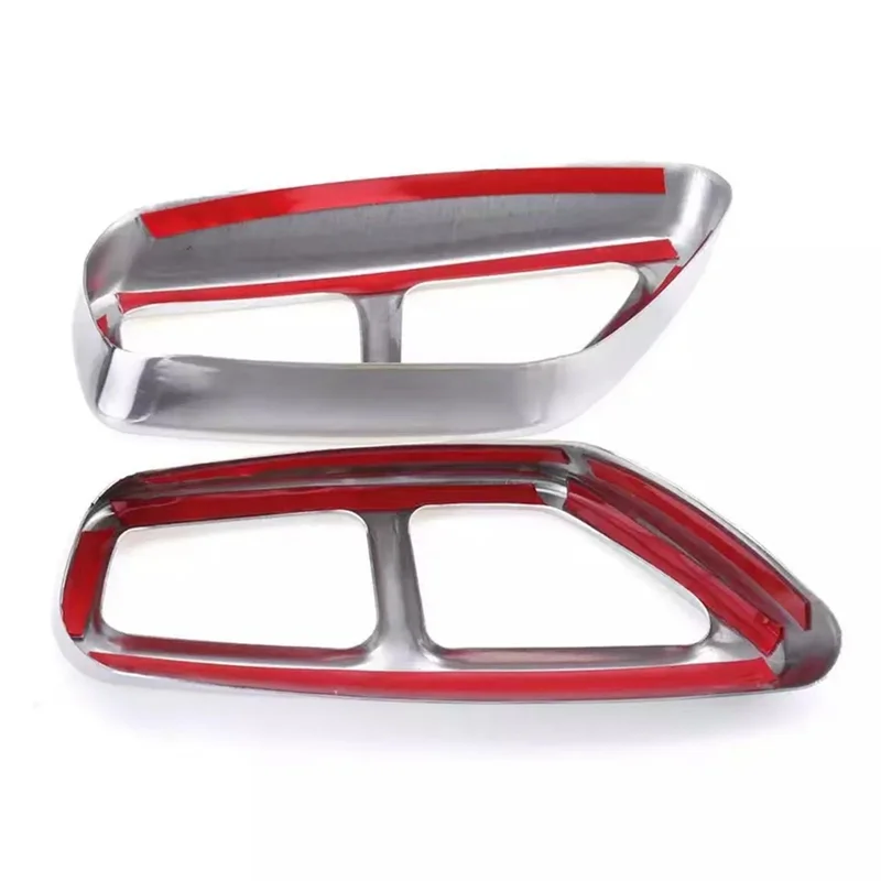 A19F-Rear Dual Exhaust Pipe Cover Trims For BMW 5 Series G30 G31 2017-2022 Tailpipe Trim Frame Car Exterior Modification
A19F-Rear Dual Exhaust Pipe Cover Trims For BMW 5 Series G30 G31 2017-2022 Tailpipe Trim Frame Car Exterior Modification