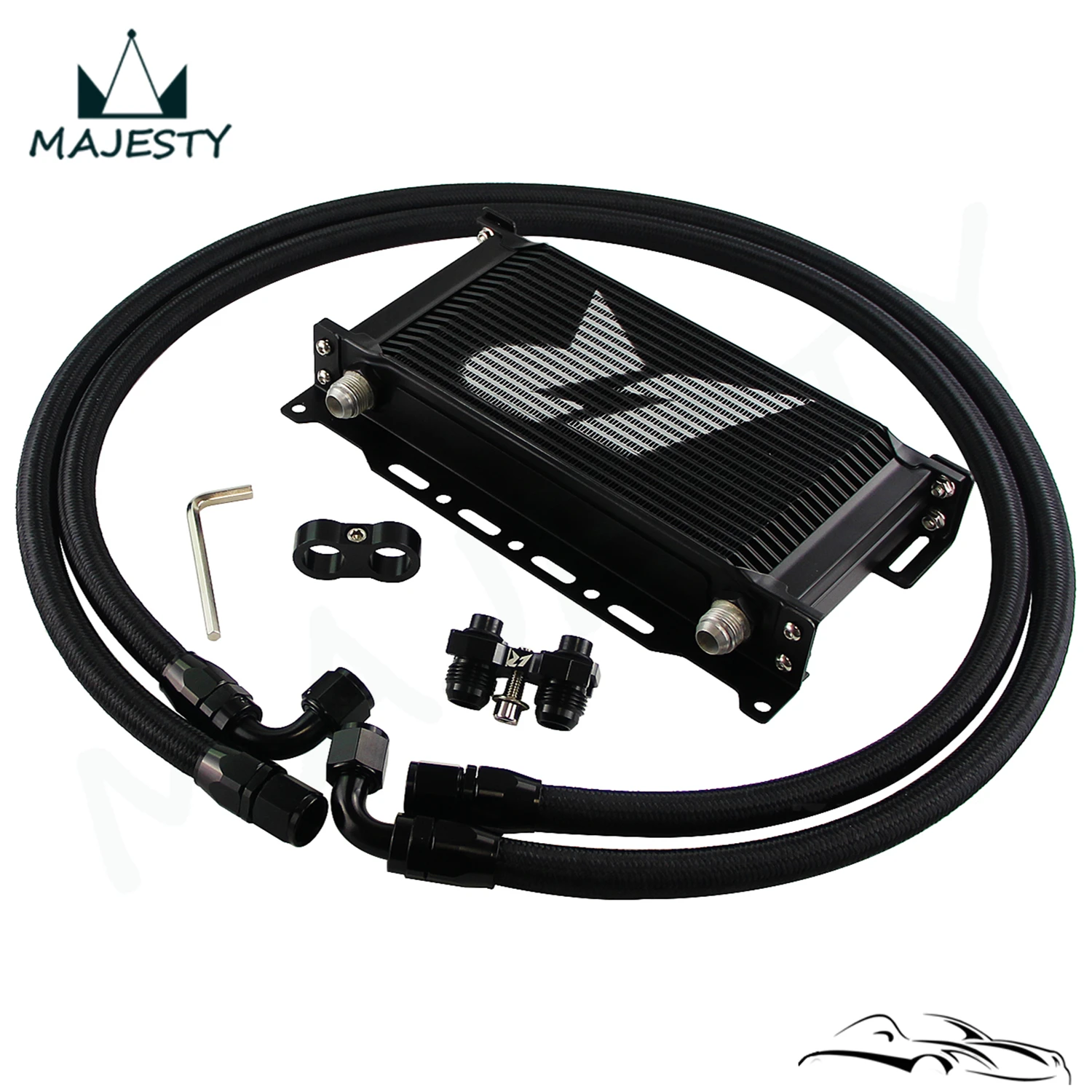 AN10 19 Row Oil Cooler Kit Fit For BMW Fit For 06-11 E90 335i/335xi/335i/xDrive (Sedans)
AN10 19 Row Oil Cooler Kit Fit For BMW Fit For 06-11 E90 335i/335xi/335i/xDrive (Sedans)