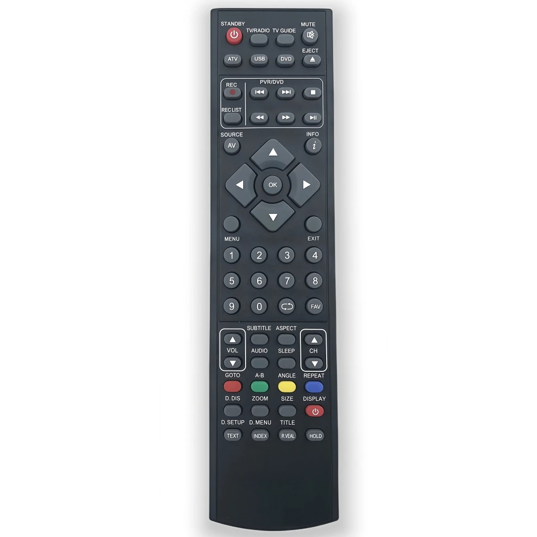 Remote control UMC RMU/RMC/0009, XMU/RMC/0019, XMU/RMC/0028 For Blaupunkt,TECHNIKA,VISION Plus LCD TV with Freeview & DVD Player
Remote control UMC RMU/RMC/0009, XMU/RMC/0019, XMU/RMC/0028 For Blaupunkt,TECHNIKA,VISION Plus LCD TV with Freeview & DVD Player