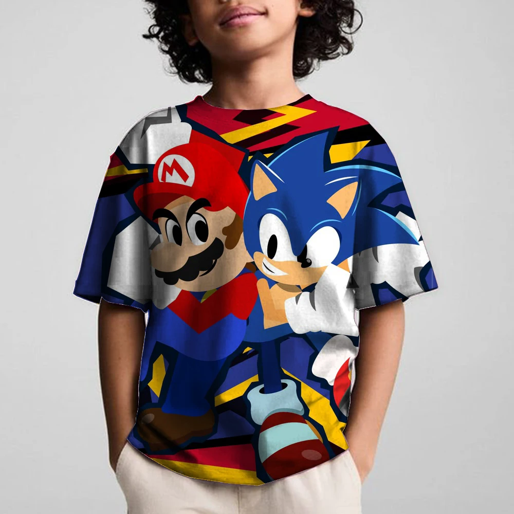 2025 New Yellow Sonics Tshirt Kids Clothes Cartoon Baby Boys Clothes Pokemoned T-shirt Summer T Shirt Set for Girls Boys Clothes
2025 New Yellow Sonics Tshirt Kids Clothes Cartoon Baby Boys Clothes Pokemoned T-shirt Summer T Shirt Set for Girls Boys Clothes
