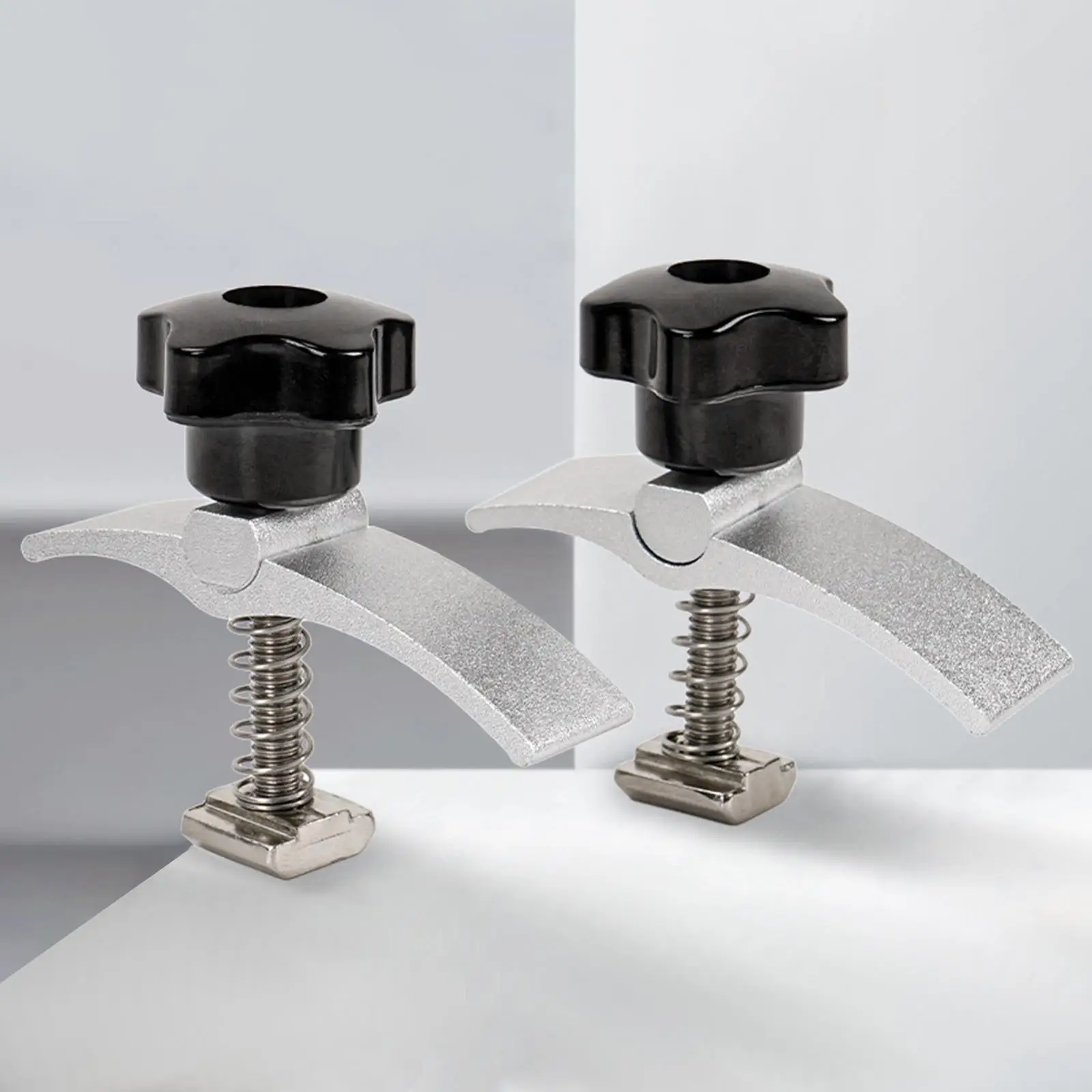 2 Pieces T Track Hold Down Clamp Aluminum Alloy Sliding Groove Work Holding T Slot Clamp for Cutting Sled Panels Table Saws
2 Pieces T Track Hold Down Clamp Aluminum Alloy Sliding Groove Work Holding T Slot Clamp for Cutting Sled Panels Table Saws