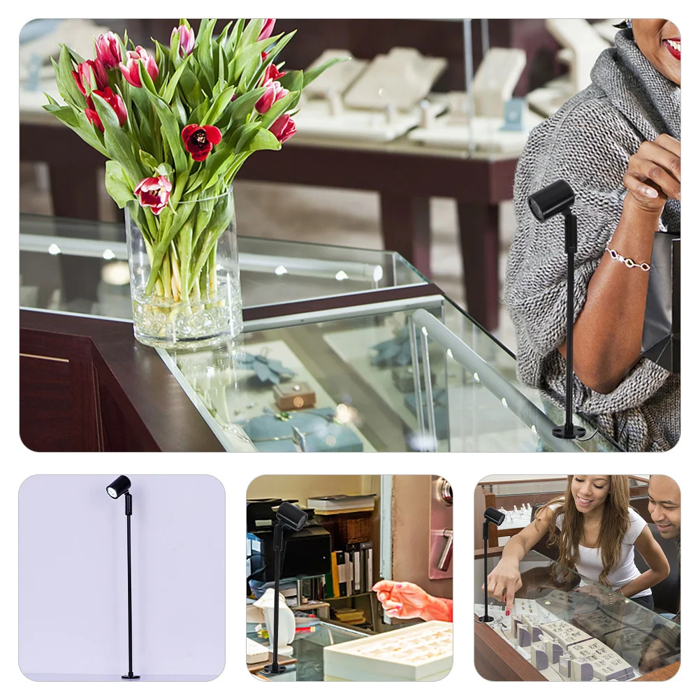 Cabinet LED Spotlight Small Adjustable Jewelry Showcase Light Indoor Spot Lights for Home Decor Jewelry Display 
Cabinet LED Spotlight Small Adjustable Jewelry Showcase Light Indoor Spot Lights for Home Decor Jewelry Display