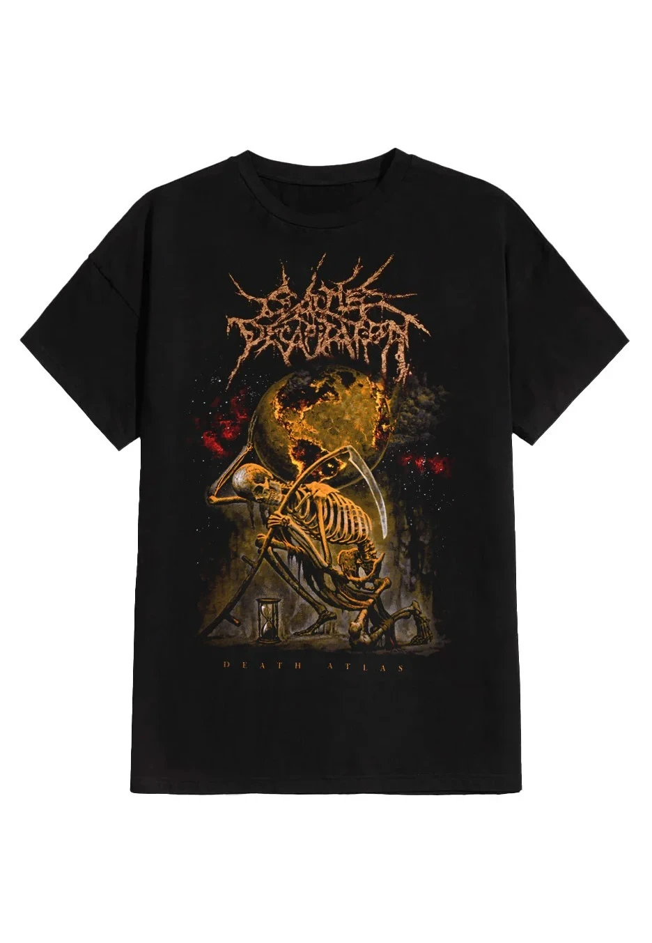 Cattle Decapitation Death Atlas Cover Pattern Printing Летние элитные брендовые хлопковые мужские и женские футболки с короткими рукавами
Cattle Decapitation Death Atlas Cover Pattern Printing Летние элитные брендовые хлопковые мужские и женские футболки с короткими рукавами