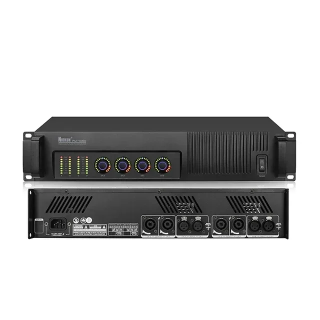 4 Channels Professional Audio Amplifier Class D 2U Digital Power AmplifierHot Sales Cheap And Fine
4 Channels Professional Audio Amplifier Class D 2U Digital Power AmplifierHot Sales Cheap And Fine